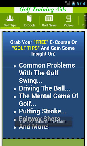 Golf Training Aid