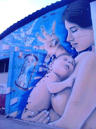 Mural Madre e Hijo