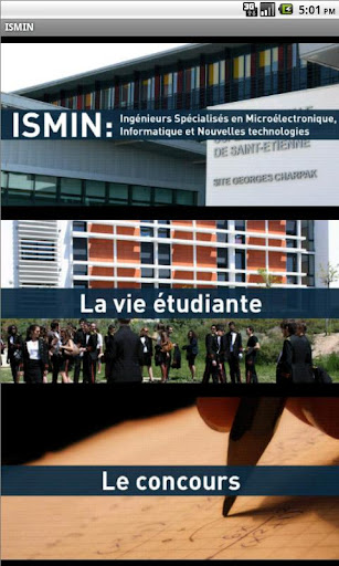 ISMIN présentation