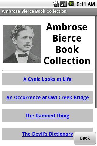 Ambrose Bierce Book Collection