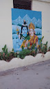Shiva-Parvathi Mural