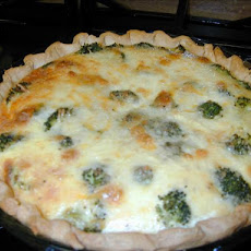 Italian sausage-Broccoli Quiche