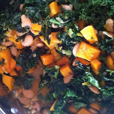 Butternut Squash, White Bean and Kale Ragout (Vegan)