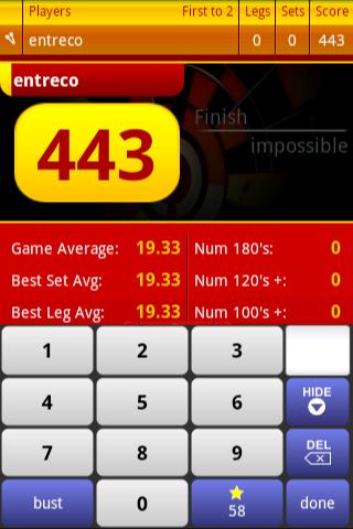 Dart ScoreCard PRO No ads