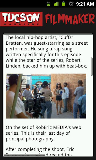 【免費新聞App】Tucson Filmmaker Magazine-APP點子