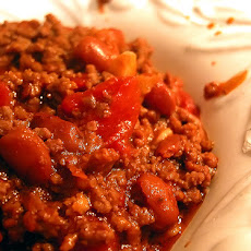 Tom Hayes Chili with Chocolate