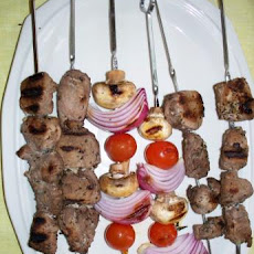 Kittencal's Greek Souvlaki (Grilled Skewered Lamb or Pork)