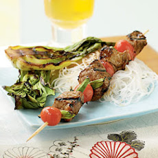 Hoisin-Glazed Beef Kebabs