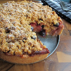 Apple Blueberry Pie Cake