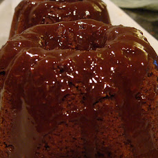 Chocolate Sake Cinnamon Cake