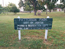Patterson Park Sign (West)