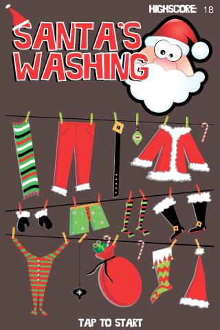 【免費休閒App】Santa's Washing-APP點子