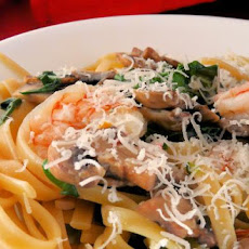 Mushroom Pasta Scampi