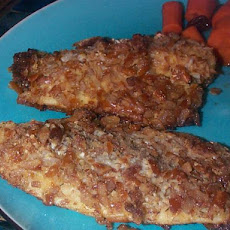 Incredible Halibut Coated W/Pretzels