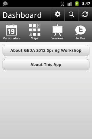 GEDA 2012 Spring Workshop