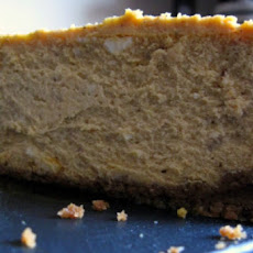 Honey Vanilla Cheesecake with Gingersnap Crust