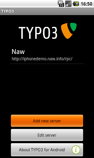 TYPO3 for Android