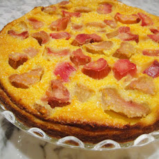Rhubarb Clafoutis
