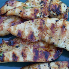 Maple Mustard Grilled Chicken