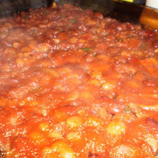 Baked Beans Smoked With a Kick