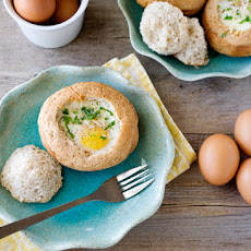 Land o’ Lakes Eggs Baked in Bread Bowls