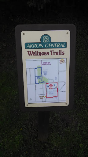 Akron General Wellness trail
