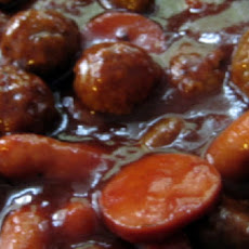 Meatballs and Kielbasa