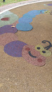 Duo Caterpillar Floor Art
