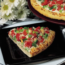 No Bake Salad Pizza