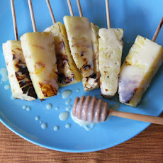 Grilled Pineapple with Coconut-Condensed Milk-Butter Sauce