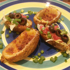 Low Fat Potato Skins
