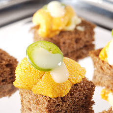 Sea Urchin with Jalapeno and Yuzu