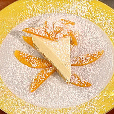 Mango Lime Cream Pie