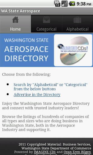 WA State Aerospace Directory