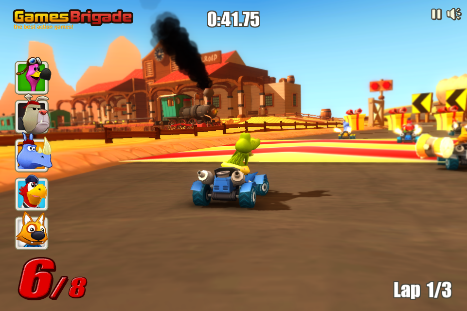 Android application Go Kart Go! Ultra! screenshort
