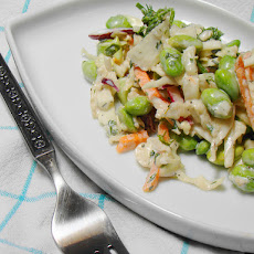 Crunchy Edamame Slaw