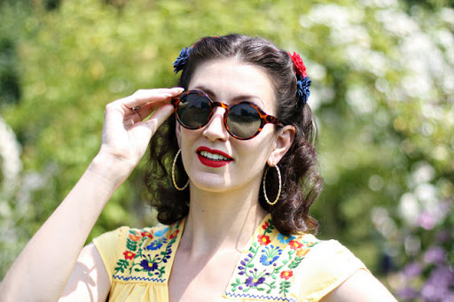 UK blogger's sunglasses