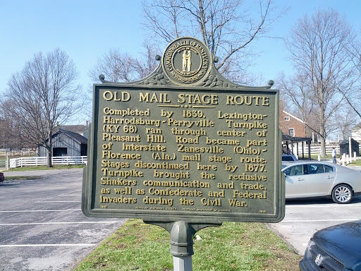 Old Mail Stage Route Historical Marker