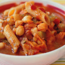 Tomato-Vegetable-Pasta Stoup