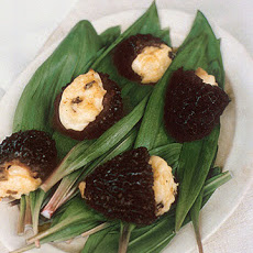 Morels Stuffed with Creamy Mashed Potatoes