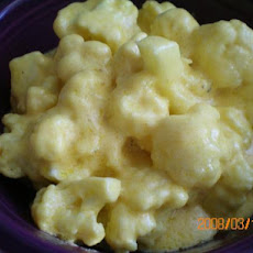 Easy Cheesy Cauliflower