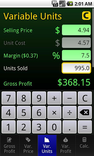 Max Profit Calculator