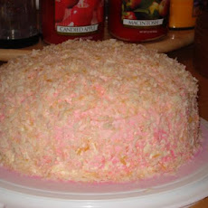 Raspberry Coconut Cake