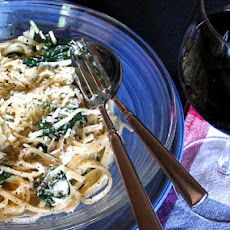 Spinach Fettuccine