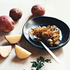 Mashed Potatoes with Caramelized Shallots