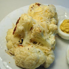 Roasted Cauliflower With Parmesan Cheese