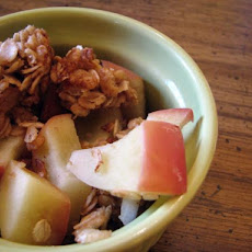 Crispy Peanut Butter Granola