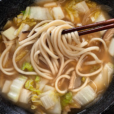 Miso Soup with Napa Cabbage and Udon Recipe