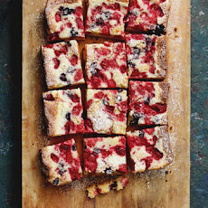 Summer Berry Custard Bars