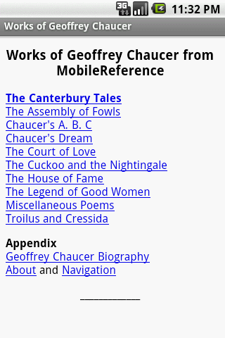 Works of Geoffrey Chaucer